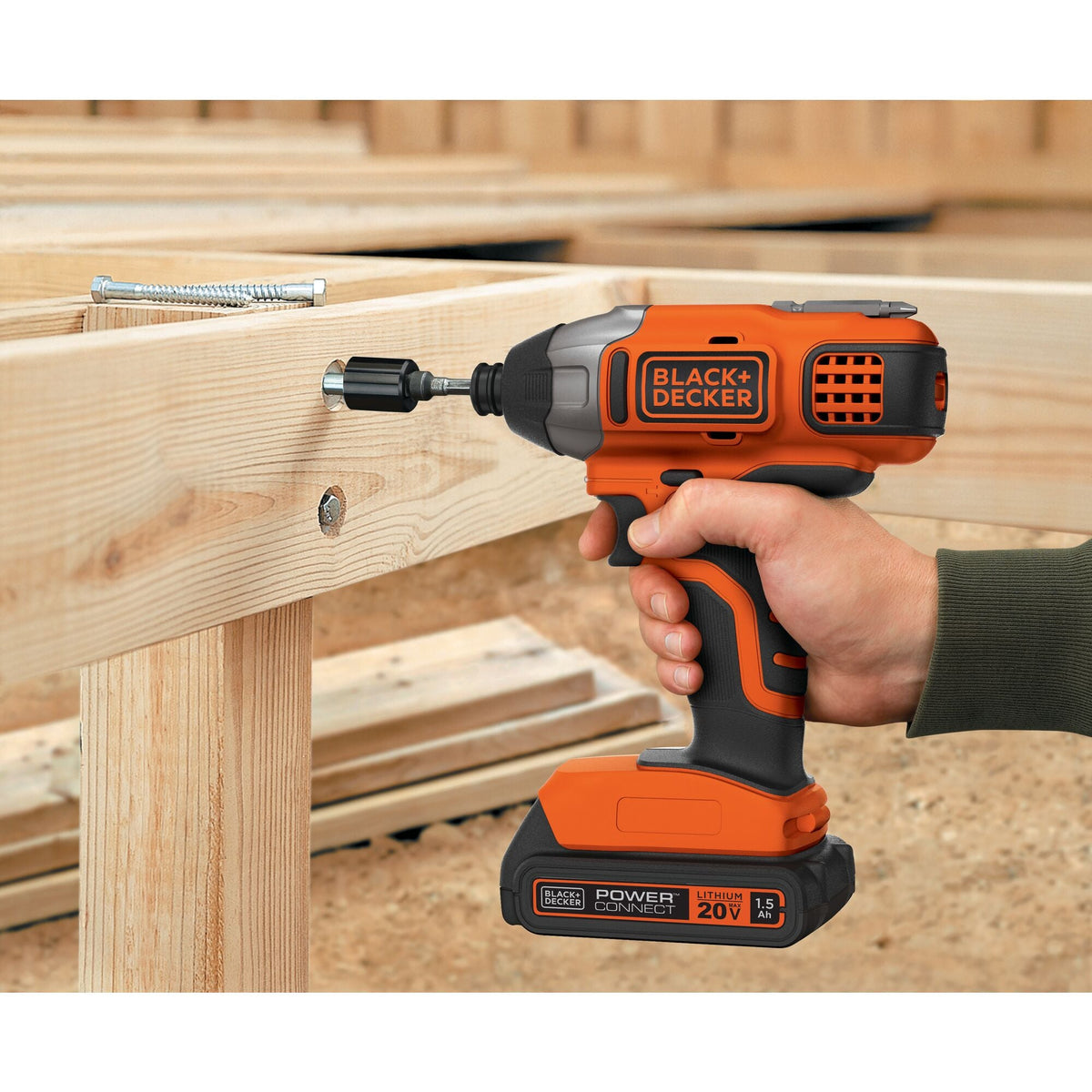 20V MAX* POWERCONNECT? 1/4 Inch Cordless Impact Driver, Battery and Charger Included