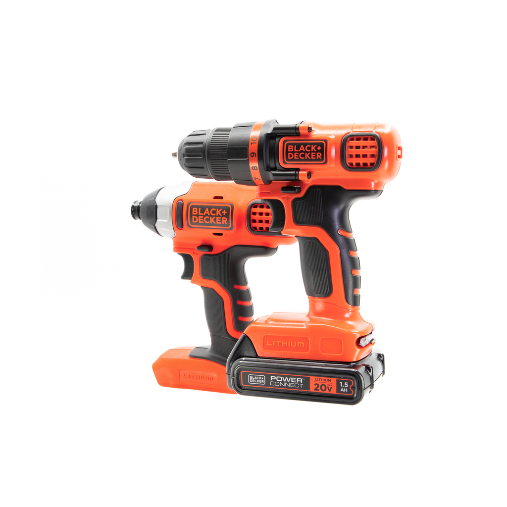 20V MAX* POWERCONNECT? Cordless Drill and Impact Driver Combo Kit, Battery and Charger Included