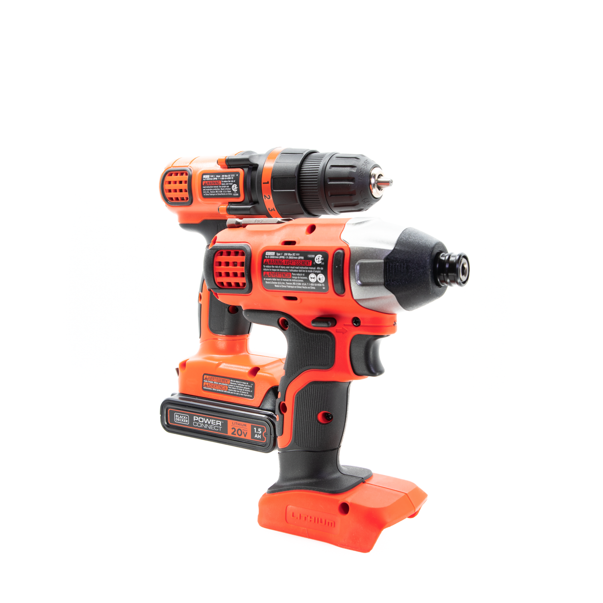 20V MAX* POWERCONNECT? Cordless Drill and Impact Driver Combo Kit, Battery and Charger Included
