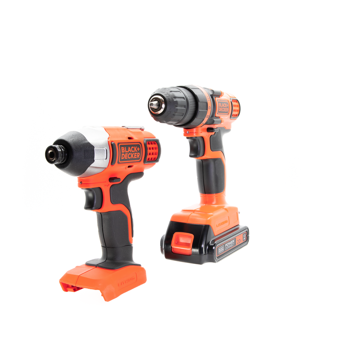 20V MAX* POWERCONNECT? Cordless Drill and Impact Driver Combo Kit, Battery and Charger Included
