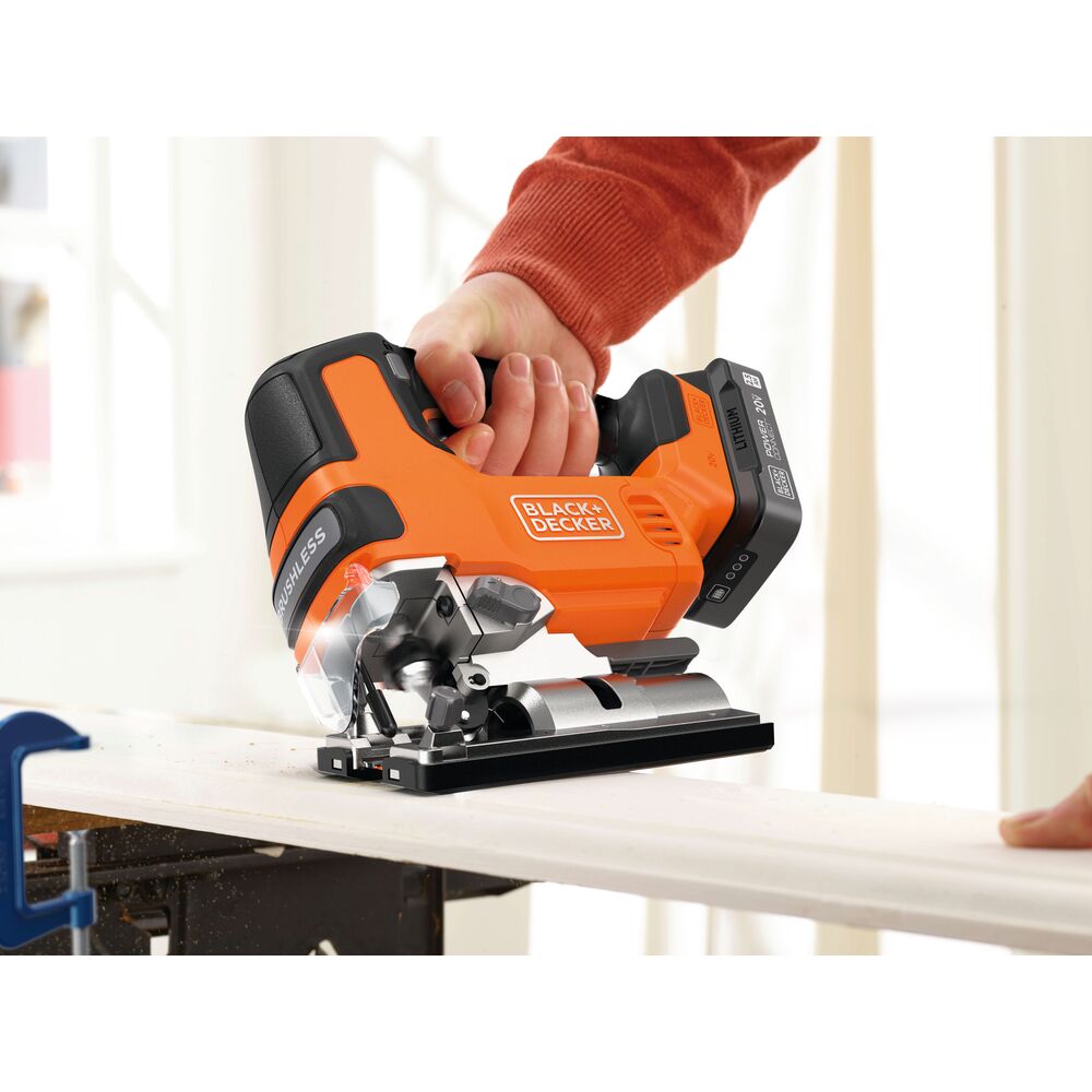 20V MAX* POWERCONNECT? Cordless Brushless Jig Saw Kit (Battery & Charger Included)