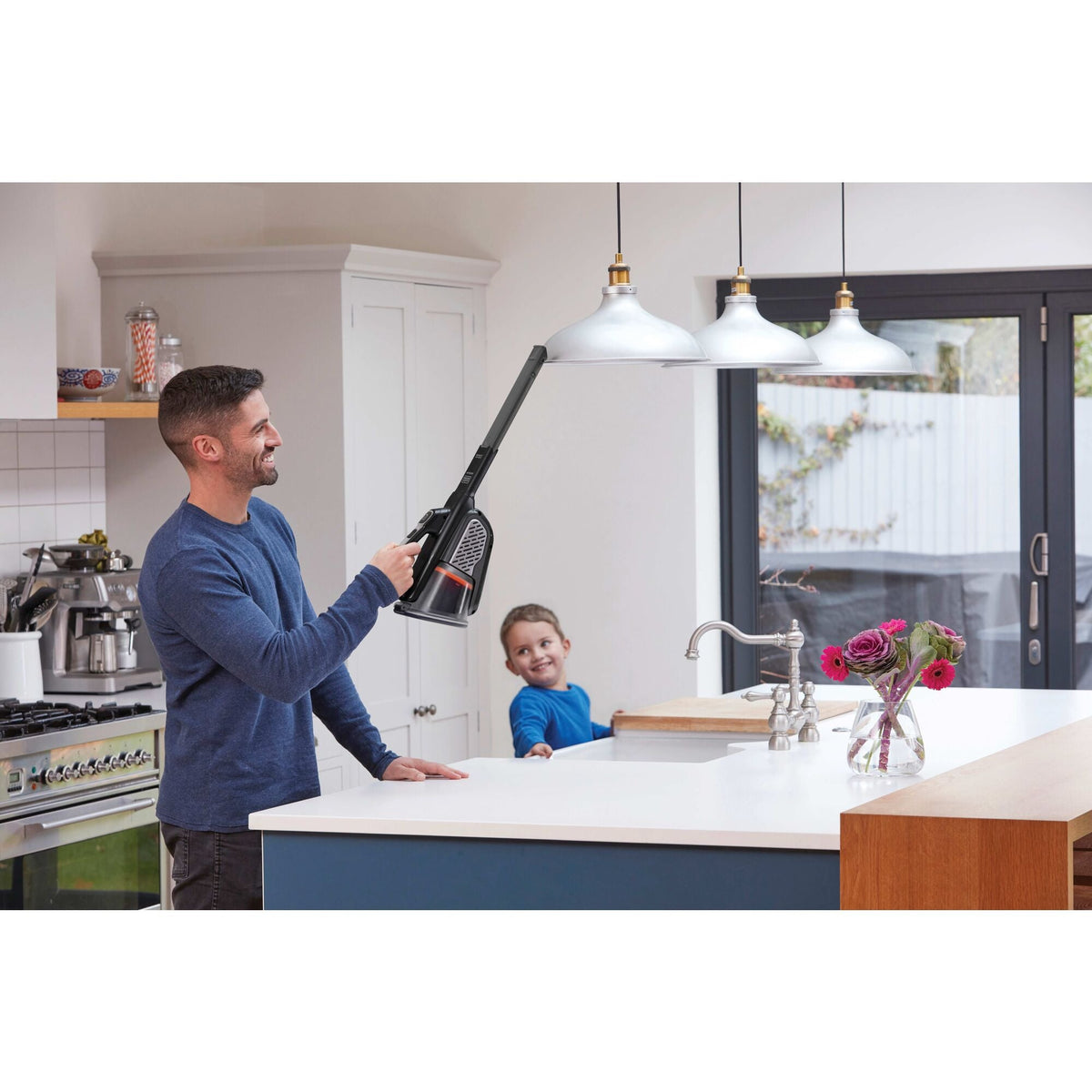 dustbuster? Handheld Vacuum, Cordless, Advancedclean+, Black