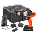 20V MAX *POWERCONNECT? MATRIX? Cordless Drill Kit, Includes Jig Saw Attachment, Storage Case, Battery and Charger Included