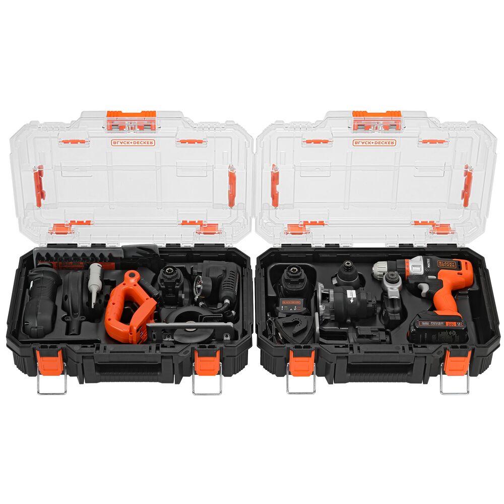 20V MAX *POWERCONNECT? MATRIX? Cordless Drill with 12 Attachments and Storage Case, Battery and Charger Included