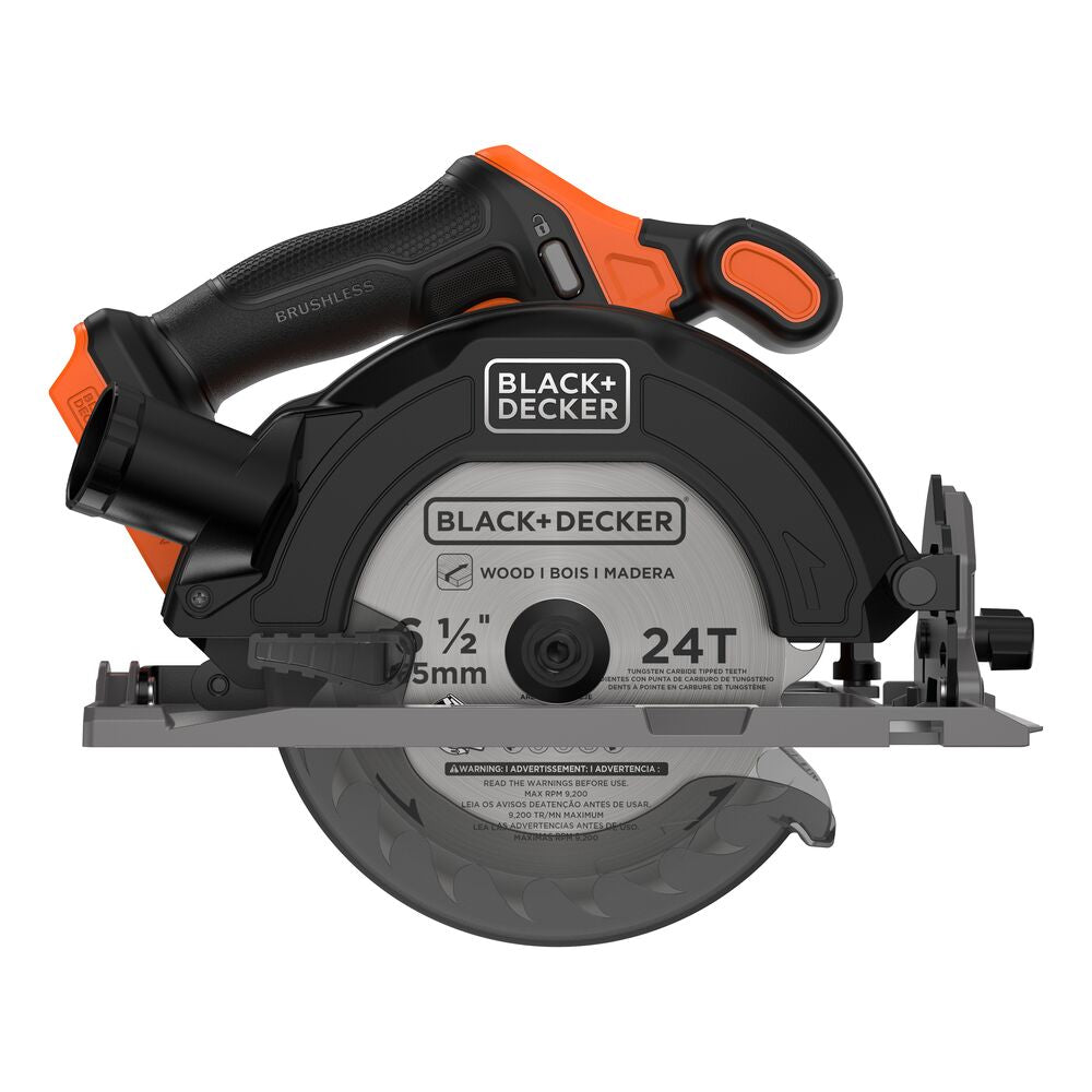20V MAX* POWERCONNECT? Cordless Brushless 6-1/2-in. Circular Saw (Battery & Charger Not Included)