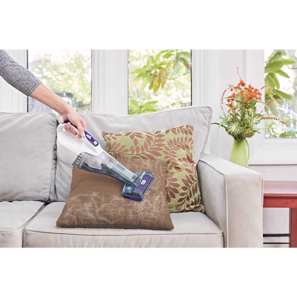 dustbuster? furbuster? Cordless Pet Power Head Hand Vacuum With Motorized Upholstery Brush