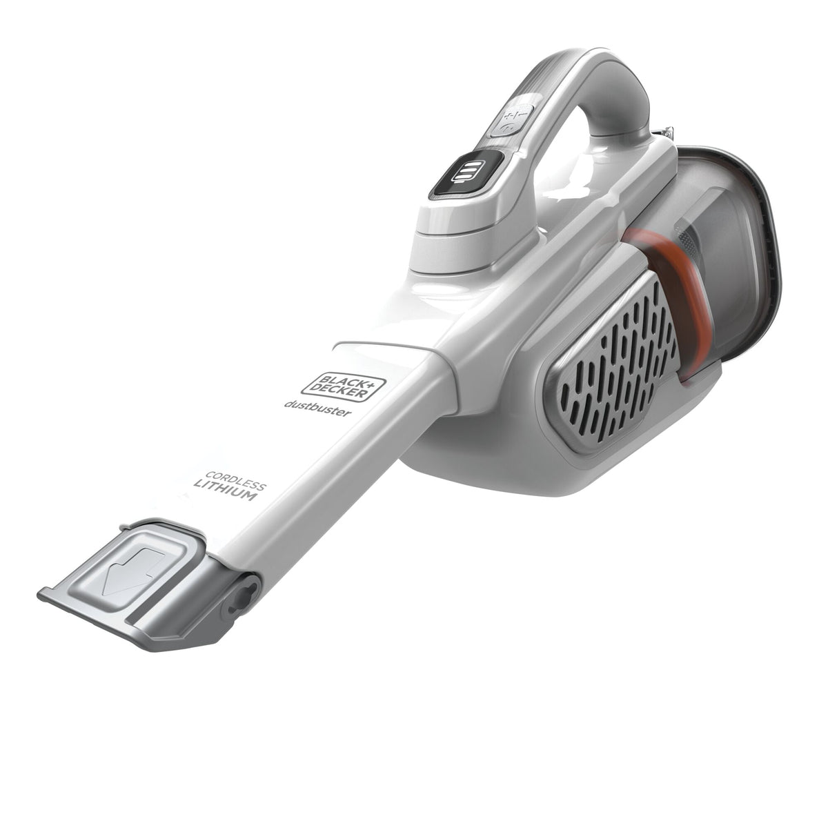 dustbuster? Handheld Vacuum, Cordless, AdvancedClean+?, White, Extra Long Crevice Tool